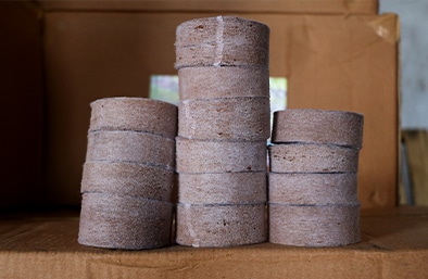 Coco Coir Plugs Blocks 