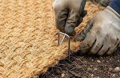 coconut mulch mat